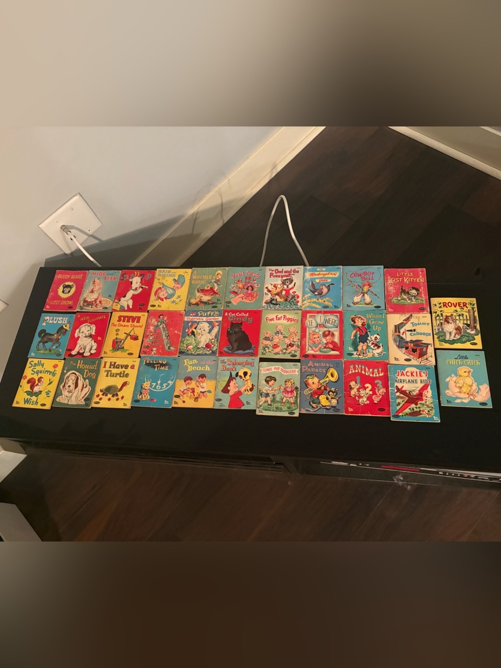 Vintage Whitman Tiny Tales Children’s Book Lot of 32 – Complete Covers - 1940/50